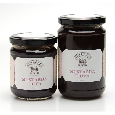 Mostarda d'uva ou résiné, moût de raisin confit aux fruits d'automne