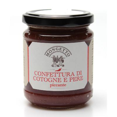 Confiture de coings et poires pimentée