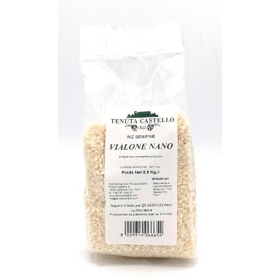 Riz Vialone Nano en sachet cellophane