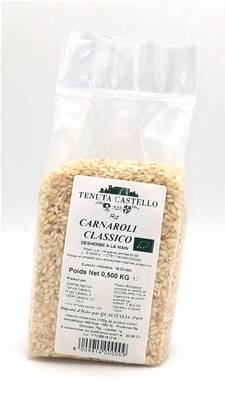 Riz Carnaroli BIO en sachet cellophane