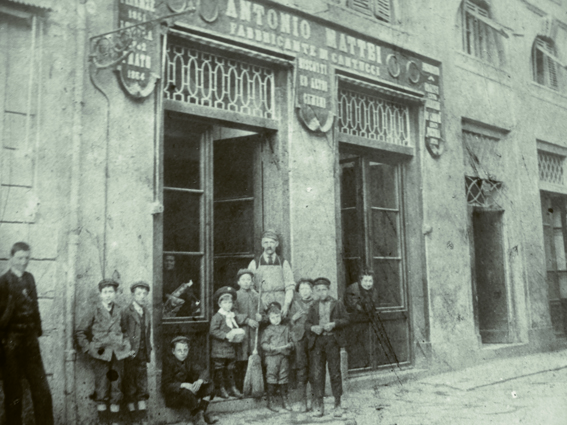 La Biscuiterie Antonio Mattei  la fin du 19me